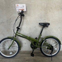 🆕新車入荷🆕折りたたみ自転車 AZUSA グリーン 20インチの画像