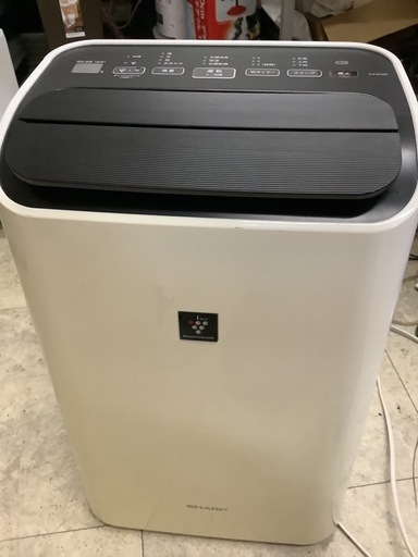 シャープ CV-G120-W 衣類乾燥除湿機 ホワイト系 [木造15畳まで /鉄筋30畳まで /コンプレッサー方式]  リサイクルショップ宮崎屋　佐土原店　26.3.25