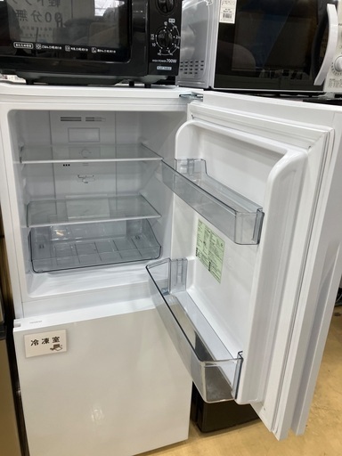 【一年間動作保証付き】TWINBIRD　2ドア冷蔵庫　HR-G912 2024年製　121L