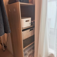 カラーボックス 3段（アイリスオーヤマ）収納棚 ナチュラル の画像