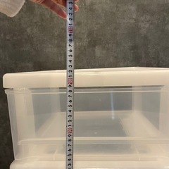 引き出し　棚　プラスチック製の画像