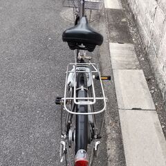 ✨美品　アルベルト　5段変速　スペアキーあり　27インチ　ブリヂストン：自転車　クロスバイク　通学　通勤の画像