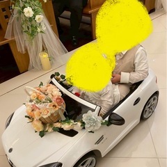 電動乗用ラジコンカー  リングボーイ 結婚式の画像