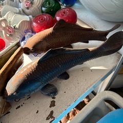 鯉の置物の画像