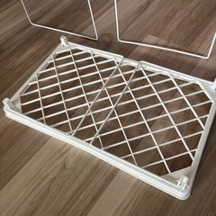 確約済【無料】折りたたみ 積み重ね ラックの画像