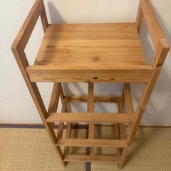 木製スリムラックの画像