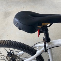 クロスバイク　自転車　26インチ　ホワイトの画像