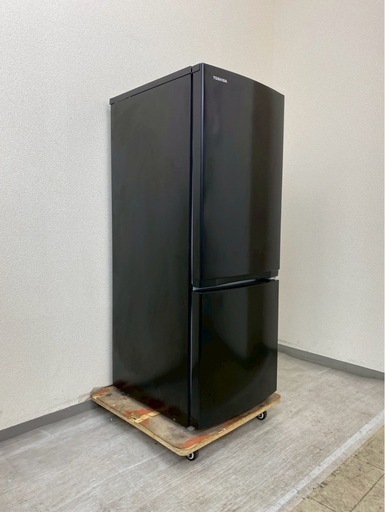 中古家電セット（冷蔵庫 TOSHIBA 153L 2023年製 GR-U15BS(K) 洗濯機 SHARP 5.5kg 2021年製 ES-GE5E）