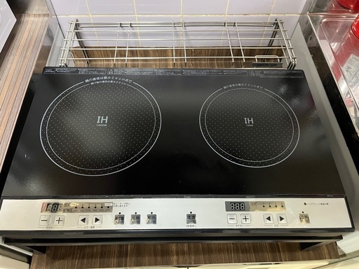 IHコンロ　PPIT-21H-BK 台付き