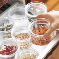 セラーメイト 保存 容器 ガラス キャニスター 6個セットの画像