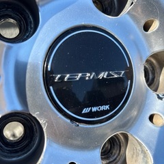 ‼️早い者勝ち‼️ WORK ホイール・タイヤ ４本セット　メッシュホイール　１７インチ　２１５／５０Ｒ１７　の画像