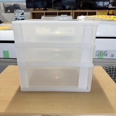 【お買い得‼️】 3段引き出しケース プラスチックケース 書類収納 レターケース 収納ケースの画像