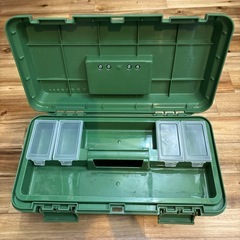 工具箱　グリーン　　の画像