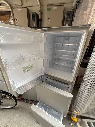 配達可【シャープ】【両開き】冷蔵庫350L★2019年製 クリーニング済み/6ヶ月保証付き★300Lクラス【管理番号0325】綾