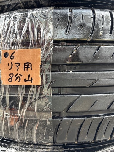 ●6中古ファルケンZIEX ZE914 245/45R18サマータイヤ4本セット