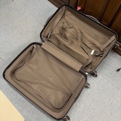 No.278ツートーンキャリーケース　　　中古の画像