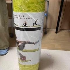 ヨガマット　15mm厚 180x70cm　黄色の画像