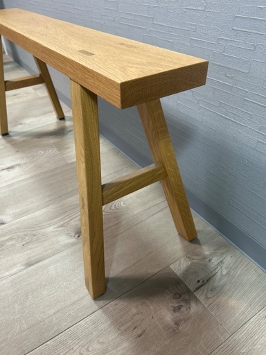 無印良品　オーク材　ベンチ
