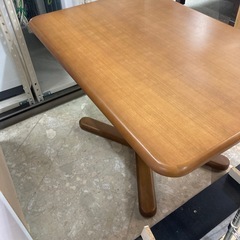 昇降式　ダイニングテーブル　中古　リサイクルショップ宮崎屋　住吉店26.3.25の画像