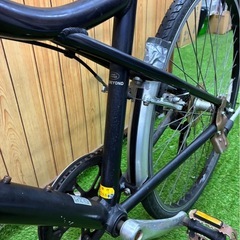 LAND ROVER クロスバイク 700C 7段変速 ブラック　自転車の画像