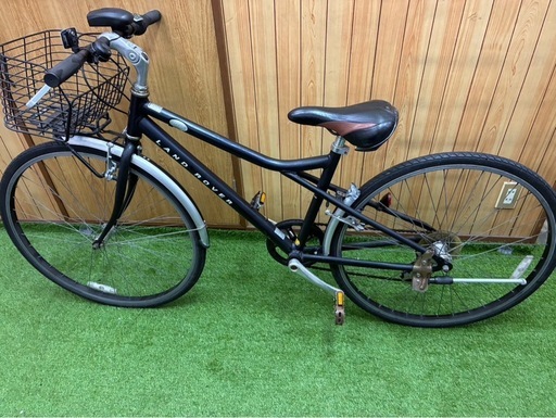 LAND ROVER クロスバイク 700C 7段変速 ブラック　自転車