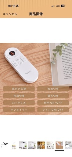 シーリングファンライト
