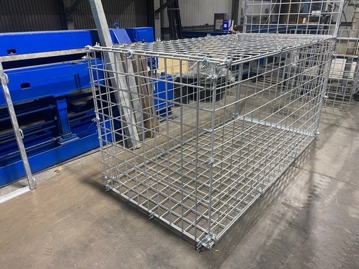 片開き大型箱罠　亜鉛メッキ　害獣対策　檻　新品　はこわな　国産　イノシシ　シカ　クマ　配送可能