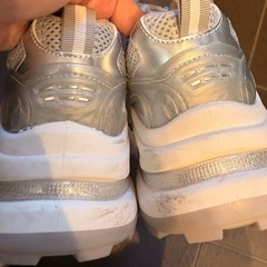 GRL24cm厚底ダッドスニーカー[zr1259] シルバー  グレイルの画像