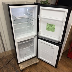 【🐤買取市場 1年保証】R225 ☀️ 2023年製の高年式！人気のブラック！ アイリスオーヤマ 冷蔵庫 (142L / 2ドア) IRSD-14A ⭐ 動作確認済 ⭐ クリーニング済の画像