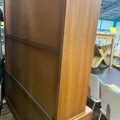 ジャングルジャングル貝塚店　書棚　本棚　ガラス　ヴィンテージ　中古　リユース　貝塚市　二色浜の画像