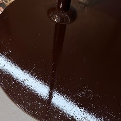 【お取引中】斜めハンガー  ブラウン塗装  2本の画像