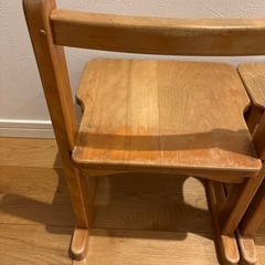 キッズチェア２脚セット　椅子の画像