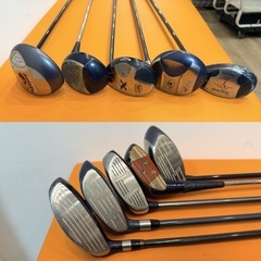 ゴルフクラブまとめ売り（ドライバー・フェアウェイウッド）の画像