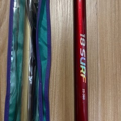 釣り竿　投げ竿2本リール付きオマケ付きの画像