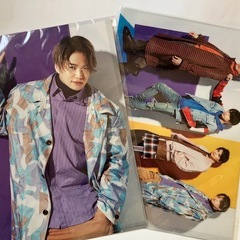  SexyZone 菊池風磨 公式写真 3セット・1枚入り&クリアファイル2枚セット　フォトセットの画像