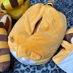 超美品♥️アライグマラスカル、ぬいぐるみ、ティッシュカバー、パペット、クラブカバーの画像
