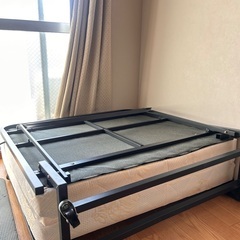 【シングル折りたたみベッド】の画像