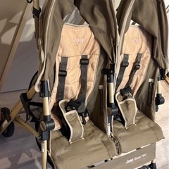 Jeep スポーツツイン 双子用ベビーカー　2人用の画像