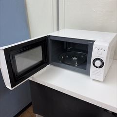 【🐤買取市場 6ヶ月保証】R521☀️ SHARP / シャープ 電子レンジ（18L / 650W / ヘルツフリー）21年製 RE-TM18 ⭐ 動作確認済 ⭐ クリーニング済の画像