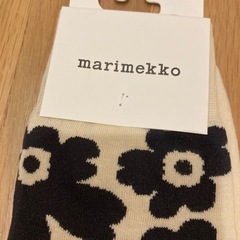 marimekkoマリメッコ メンズ靴下カラー90サイズ43-45 27.5cmの画像