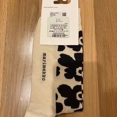 marimekkoマリメッコ メンズ靴下カラー90サイズ43-45 27.5cmの画像