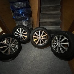 スタドッレスタイヤホイールセットかなり状態いいです！の画像