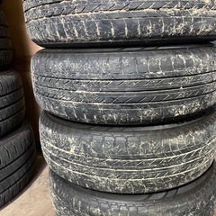 ‼️限定1セット‼️155 65 14夏タイヤホイール4本セット！タント、nbox の画像