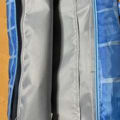 新品未使用 オルビス✖️オック・テイヤ ブルーン 限定コラボ ノベルティポーチ 青チェックの画像