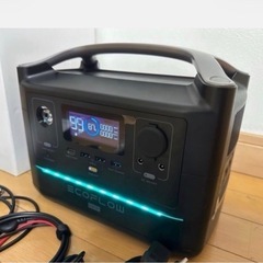 災害に便利なポータブル電源(ECO FLOW River MAX)の画像