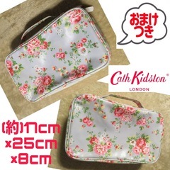 キャスキッドソン ポーチ　黄ばみありの画像