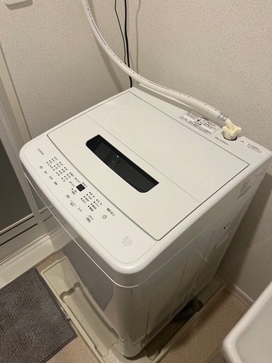 2025年製 アイリスオーヤマ 洗濯機 5.0kg IAW-T504 使用半年 動作良好