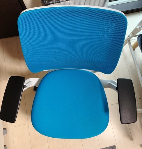 【美品】Steelcase Series 2 オフィスチェア（シーガルフレーム／ブルー）