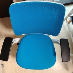 【美品】Steelcase Series 2 オフィスチェア（シーガルフレーム／ブルー）の画像