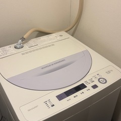 【SHARP】洗濯機の画像